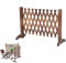 Mobiler Sichtschutzzaun für den Hundegarten – Gartenzaun-Spalier, Spalier aus Holz, Pflanzenspalier, faltbarer mobiler Zaun, für dekorative Kletterwände im Haushof (Größe: 150 x 120 cm) (120 x 70 cm