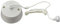 DOMIRA Bathroom Pull Cord Switch – 250V~ 10AX, IP20, CE Certified | Ceiling Pull Switch for Lights, White Pull Cord Switch for Bathroom & Ceiling Light Fittings (1 Pack)