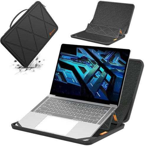 Smatree MS56 Hard EVA Protective Sleeve Case with Stand Compatible for 14 inch ASUS Vivobook 14X OLED Laptop (K3405) Laptop, Acer Swift 14 AI Copilot+ PC, Acer Predator Triton 14
