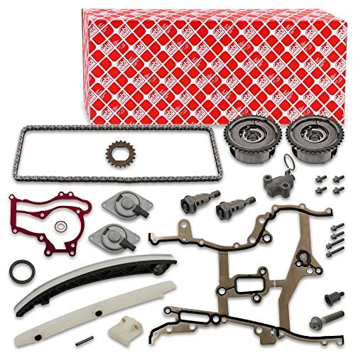 febi bilstein 49455 Steuerkettensatz | Kompatibel mit: CHEVROLET AVEO Schrägheck, AVEO Stufenheck, CRUZE, CRUZE Schrägheck, CRUZE Station Wagon, ORLANDO, TRAX