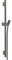 hansgrohe Duschstange Unica' S Puro 0,65m mit Brauseschlauch 1,60m, Brushed Black Chrome