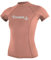 O'Neill Damen Women's Basic Skins Short Sleeve Sun Shirt Rash Vest, Light Grapefruit, XL EU