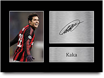 HWC Trading A4 Kaka A C Milan Geschenke Gedruckt, Signiert Autogramm Bild, Für Fußball-Fans Und Anhänger