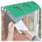 JIANFEI Vordach Haustür Überdachung, Durchscheinend Polycarbonat Vorbau Briefkasten Regen Schnee Startseite, Draussen Terrasse Balkon Schlagfestigkeit Schutz, Erweiterbar (Size : 3PCS-80X345CM)