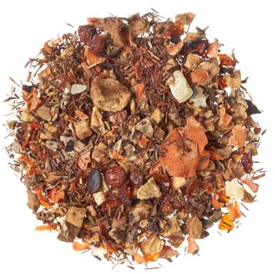 TEA SHOP - Infusión Golden Cake 100g - 50 Tazas - Infusión a Granel - Con Manzana, Rooibos y Zanahoria - Antioxidante y Vitamínico - Propiedades naturales: Energético y fortalece el organismo