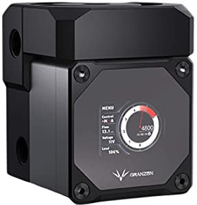 Granzon DDC Compact PWM Pump with Digital Display - Reservoir Ready (GFMB) - Black