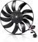 Frankberg Kühlerlüfter Ventilator Motorkühlung Kompatibel mit A3 8P1 8P7 2003-2013 Golf V 1K1 1K5 2003-2009 Golf VI 5K1 AJ5 2008-2013 Replace# 1K0959455CP