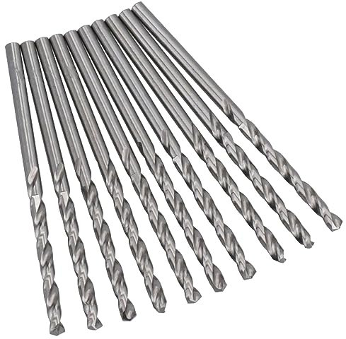 Brocas HSS-G Xtra de 4 mm para taladrar metal, hierro, madera, plásticos, 10 unidades