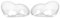 Yctze Headlamp Lens Cover, Transparente Scheinwerferlinse Abdeckung, Hochsichtbarkeit, Vorne Links Rechts Scheinwerfer Ersatz für W203 C-Klasse