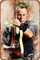 GTZAOB Bruce Springsteen Musikposter Metall Blechschild Retro Wandschilder für Zuhause Cafe Bar Pub Wanddekoration 20,3 x 30,5 cm