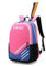 JRink Rucksack, Tennistasche, Tennis-Rucksack, Tennisschlägertasche, Tennis- und Schlägertasche, Rosa