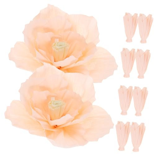 Ciieeo 10 Stücke Künstliche Papier Rose Pfingstrose Dekorationen Für Party Und Hochzeit Decor