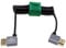 HangTon HDMI 8K 6K 4K 60p Cable Enrollado Izquierda Derecha Ángulo para Sony A7S3 A7M4 A7R5 FX30 Canon Nikon Cámara Feelworld Atomos Ninja V Portkeys BM5 Video Assist 12G Monitor, Tipo A HDMI 2.1