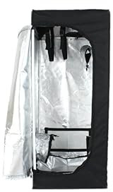 Tienda de campaña para cultivo de plantas, 50 x 50 x 120 cm, caja de cultivo para plantas, color negro
