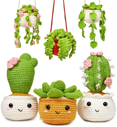 FENGQ Häkelset für Anfänger, Starter Kit Häkeln, Häckeln Stricken für Anfänger Set, DIY-Handarbeiten mit Häkelnadeln, Einsteiger Häkelset für Anfänger und Erwachsene