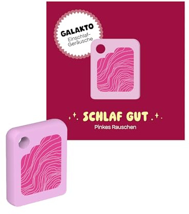 Galakto Audio-Token: Schlaf gut - Pinkes Rauschen, Klangwelten für Kinder ab 3 Jahren, Spielzeit ca. 360 min