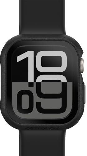 OtterBox Bumper Eclipse con Protettore schermo in Vetro Temperato integrato per Apple Watch Series 10-42mm, antishock e cadute, sottile e protettivo per schermo e bordi dell' Apple Watch, Nero