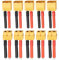 Tosiicop XT60 Stecker Kabel - 5 Paare XT60 Adapter Verlängerungskabel mit 12AWG Silikondraht für RC Lipo Akku Drohne Ferngesteuertes Auto Boot Outdoor-Akku 55mm (5 Female und 5 Male)