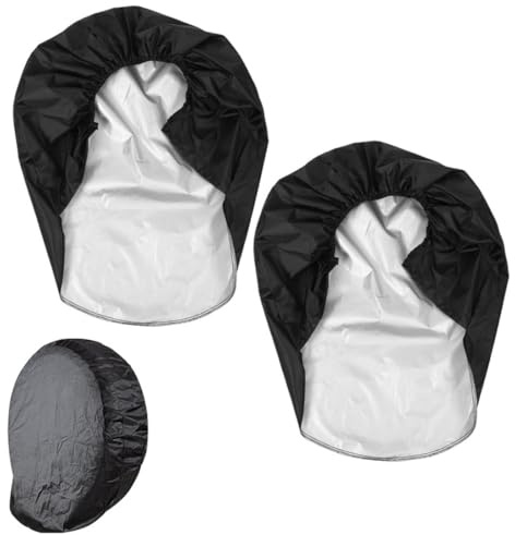 2 Pezzi Borsa Pneumatici Auto, Copriruota Di Scorta, Copri Ruota Di Scorta, Copri Gomme, Auto Ruota Copertura, Borsa Per Pneumatici, Per Rimorchio Camper Camion Suv Auto, S Dimensioni