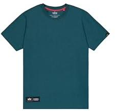 Alpha Industries Herren Label Backprint T-Shirt (1er Pack)