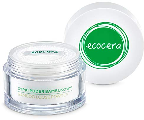 ECOCERA Bamboo Loose Powder Perfect For Oily And Combination Skin Hypoallergenic Delicate Transparent Light 8g