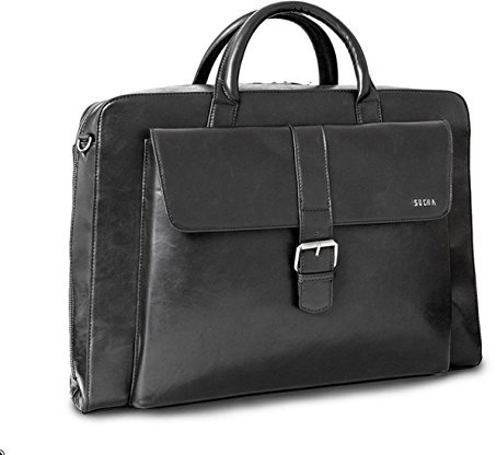 Bowatex Business Laptoptasche Umhängetasche Aktentasche Schwarz 17,3 Zoll Socha