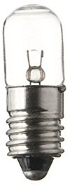 SPAHN-10 Stück Glühlampe 7V 300mA 2,1W E10 10x28mm Glühbirne Lampe Birne 7Volt 2,1Watt neu 10er Pack