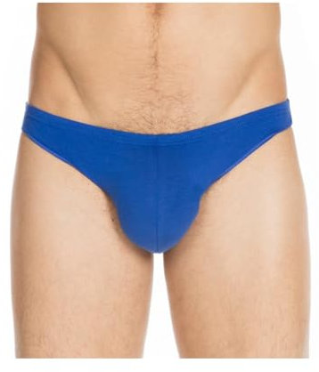 HOM, Homme, String Freddy, Bleu, XXL