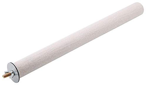 Pet Grinding Claw Stick Bird Parrot Stand Perch Rod Garras de molienda de pájaros Parrot Scratching Stick Perch Platform para Mascotas, Loros y Chinchillas(2.5 * 35cm)