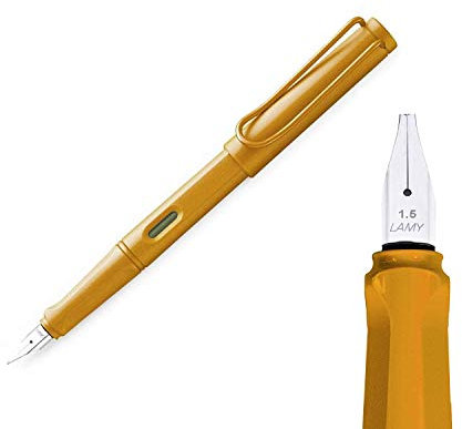 Lamy Safari Fountain Pen Candy Mango 021 2020 limited edition (1.5 MM Italic)