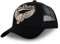 Von Dutch Damen-Kappe, Löwe, verstellbare Trucker-Kappe mit Snapback, Schwarz, Beige, Größe TU, Schwarz , One size
