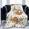 Chickw1 Flanelldecke Kuscheldecke, 3D Süßes Tier Super Soft Weiche Wohndecke Warm Flauschige Decke TV-Decke Mikrofaserdecke Sofadecke oder Bettüberwurf Tagesdecke (Gelbes Faultier,150x200cm)