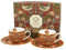 Duo EIN Satz von 2 Porzellan-Espressotasse mit Untertasse, Strawberry Thief RED by William Morris in Geschenkbox, Kaffeetasse, Füllmenge maximale 110 ml