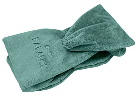 Gravity Gewichts Schlafmaske für Frauen und Herren Gewichtsband Einschlafhilfe Schlafbrille Augenmaske für Nachtschlaf, Nickerchen und Reise in Oil Blue 73x10 cm 0,3kg