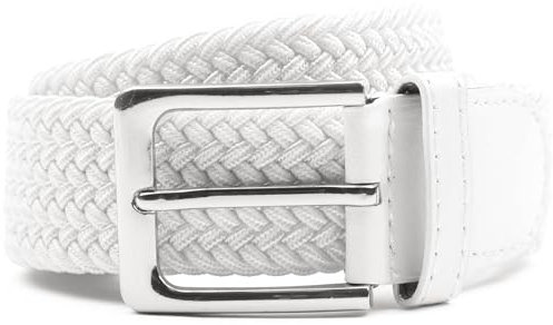 Suitable Geflochtene Gürtel Weiß - Grösse 95 - Herren - Bekleidung - - Stretch -