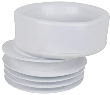 Cofan Manguito de Conexión | Excéntrica para Inodoro | Salida de Ø110 mm | Fabricado de EVA