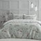 Catherine Lansfield Bedding Songbird King Duvet Cover Set with Pillowcases Sage Green