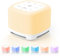 OQIMAX Machine à Bruit Blanc, 40 sons Apaisants, 7 Veilleuse, Machine à Bruit de Dormir pour Bébé Adulte Enfant, Minuterie et Fonction de Mémoire, USB, Sommeil, Maison, Bureau, Voyage