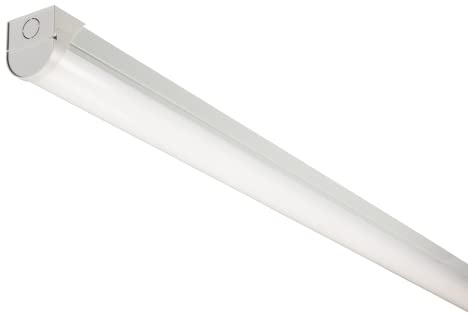 Knightsbridge 230V 6ft 27/52W CCT Adjustable Batten, White