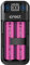 Lush Box Dual 18650 Charger for Efest, Micro-USB Outlet, LED Screen, Equipped with a Magnetic Cover, 2-in-1 Power Bank/Battery Charger, TVDC, 2ml Cartridge No Nicotine