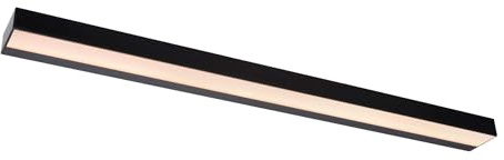 LUCIDE ALEXA - Wandleuchte Badezimmer - LED - 1x13W 3000K - IP44 - Schwarz