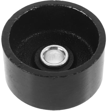 UPKOCH Lenkrollen-Anhänger-Wagenheber-Radersatz Vorderrad-Anhänger-Swirl-Wagenheber Lenkrollen-Rad-Wagenheber-Aufsatz Schwarz
