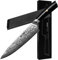 hecef Cuchillo Damasco, Cuchillo Japones Profesional con Mango Ergonómico G10, 67 Capas Cuchillo Acero Damasco con Protector de Hoja, 20 cm Cuchillo Chef, Regalo para Chef y Amantes de la Cocina
