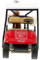 GOOHOCHY Golfwagenmodell Golf-Partygeschenke -Fahrzeugspielzeug Dekoration Golf Cart Golf Cart Spielzeug Modelle Spielzeuge Wohnaccessoires Desktop-Golfwagen Schreibtisch schmücken