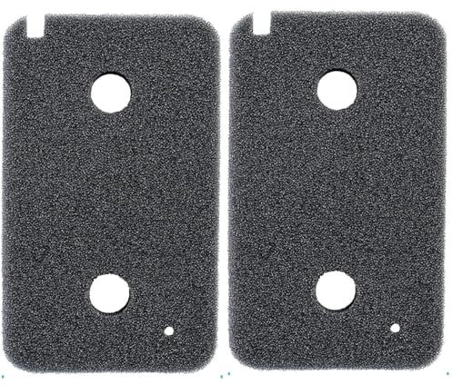 Filtro adatto per asciugatrici Miele 9499230, a pompa di calore, grossolana, 220 x 130 x 30 mm, filtro in spugna, tappetino filtro a condensatore, prodotto in Germania, filtro pelucchi in schiuma (set