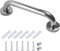 Haltegriff Edelstahl, rutschfest Dusche Sicherheitsgriffe 25 cm Wandmontage Badewanne Wandgriff
