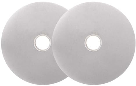 sourcing map 2pcs Diamond Sanding Grinding Disc, 4-Inch (100mm) Grit 3000 5/8 Arbor Hole, Flat Lap Disk Polishing Discs Abrasive Wheel for Gemstone Tile Porcelain Glass Stone Metal
