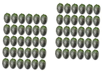 RORPOIR 60 Pz Imitazione Oliva Decorare Decorazioni in Ulivo Roba Carina Alle Olive Oliva Finta Decorazioni Per Feste in Oliva Giocattolo Di Frutta Artificiale Oliva Chic Schiuma
