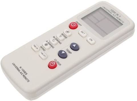 Ciieeo Universeller Klimaanlagen Controller mit Großem Lcd Display und Abs Material für Wohn- und Büroeinsatz