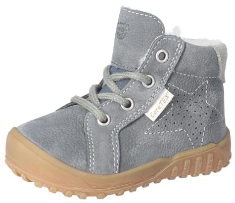 RICOSTA Mädchen und Jungen Stiefel Denny, Kinder Lauflernschuhe, Weite: Weit, CareTEX, terracare